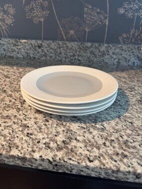 NEW Cream and blue-gray stoneware dinner plates from Target Home - SALE!
